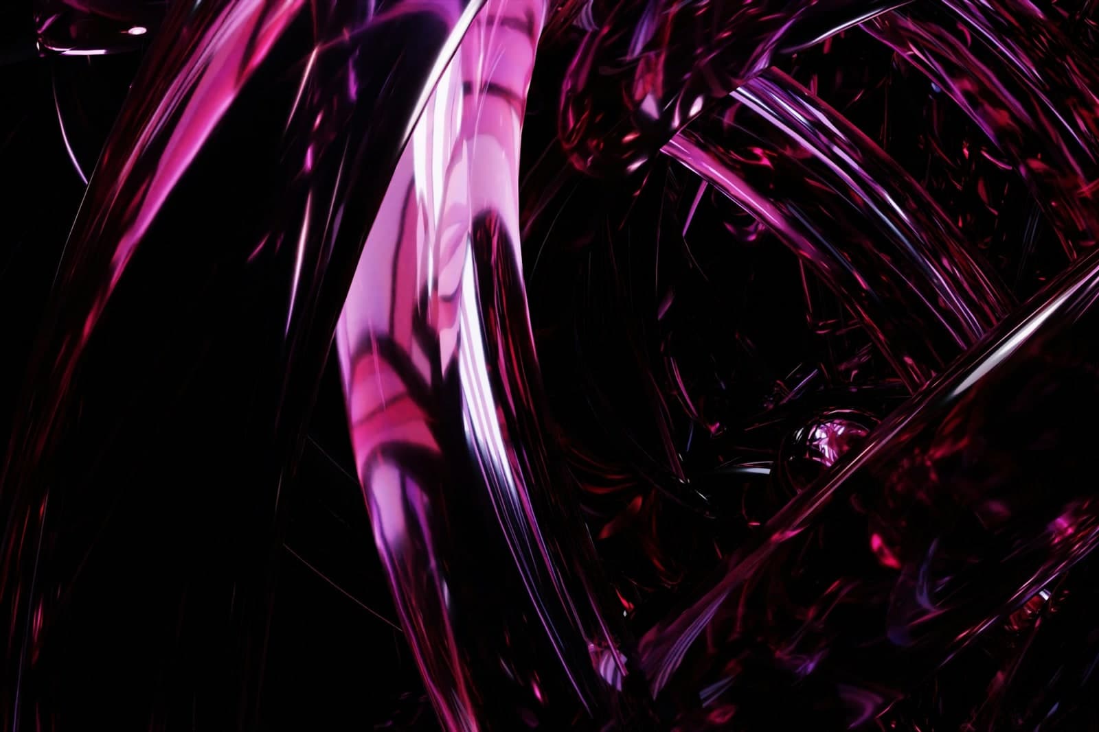 Purple and pink abstract swirl for operational AI governance.